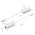 USB C to Ethernet Adapter 100Mbps Type C to RJ45 Fast Ethernet LAN Network Converter Cable for MacBook Pro Surface Book Dell XPS HP Spectre Yoga PC