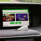 USB 2.0 Female to 3.5mm Male Jack Audio Converter Adapter 4 Pole TRRS AUX to USB Converter for Car Stereo Head Unit MP3 Audio Decoding U Disk Play