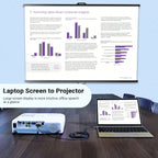 USB C to HDMI Cable 6.6ft 2M 4K 60Hz Type C to HDMI 2.0 Cord for MacBook Pro Air iPhone 17 16 15 iPad Galaxy S24 Dell XPS Surface Monitor TV Projector