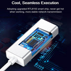 USB to Ethernet Adapter USB 3.0 to RJ45 Gigabit LAN Network Converter 1000Mbps Wired Internet for Nintendo Switch OLED MacBook PC Laptop Surface XPS