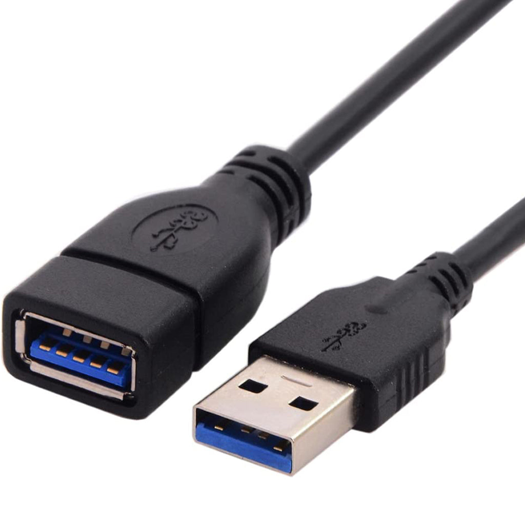 20cm USB 3.0 Type A Male to Female Extension Cable 5Gbps USB Extender for Laptop Keyboard Mouse Printer Flash Drive