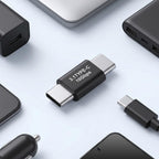 USB C Male to Male Adapter 10Gbps USB 3.1 Type C Male to Male Connector 5A 30V Fast Charging 4K Video for MacBook iPad Pro Galaxy Laptop Tablet Phone