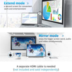 Mini DisplayPort to HDMI Adapter 6 Inch Mini DP Male to HDMI Female 4K 30Hz for MacBook Pro Air iMac Surface Pro