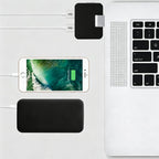 4 Port USB 2.0 Hub 270 Degree Rotating Portable USB Data Splitter Expander Adapter for Laptop PC Desktop Keyboard Mouse Flash Drive Windows Mac Linux