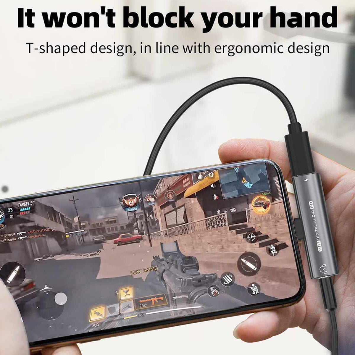 USB C to 3.5mm Headphone Adapter 2 in 1 HiFi DAC 27W PD Fast Charging for iPhone 17 16 15 Samsung Galaxy S25 S24 Google Pixel Listen and Charge