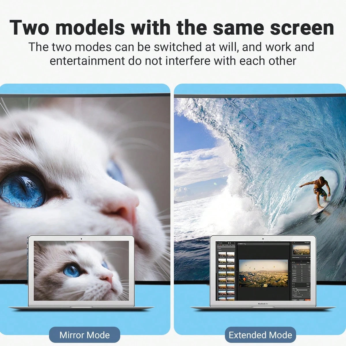 USB C to HDMI Cable 6.6ft 2M 4K 60Hz Type C to HDMI 2.0 Cord for MacBook Pro Air iPhone 17 16 15 iPad Galaxy S24 Dell XPS Surface Monitor TV Projector