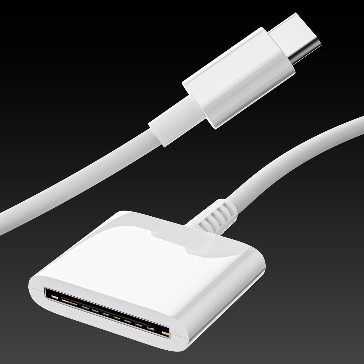 USB C to 30 Pin Adapter Cable Type C Male to 30 Pin Female Charging Data Converter for iPhone 16 15 Pro Max Plus iPad Air Mini Galaxy Pixel No Audio
