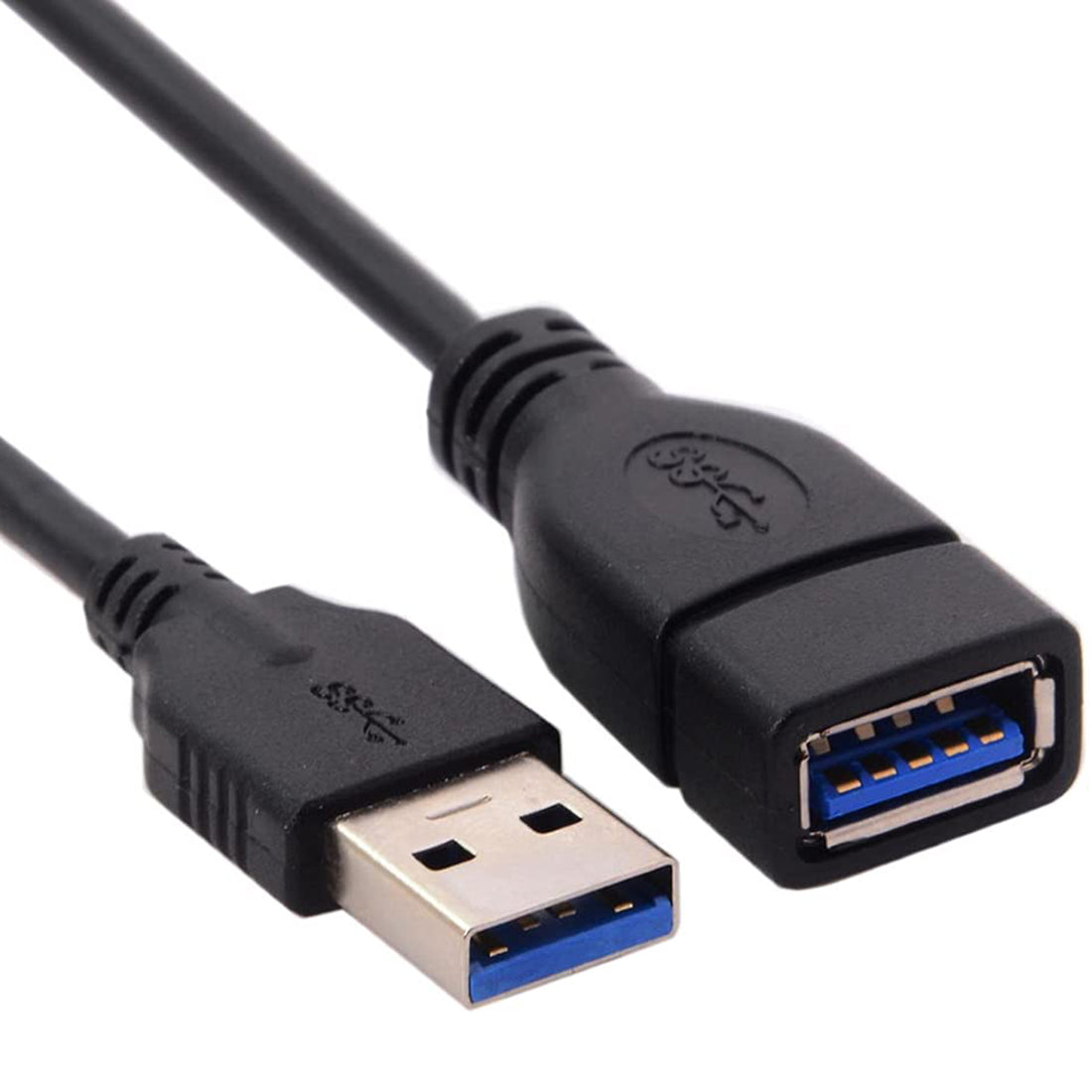 20cm USB 3.0 Type A Male to Female Extension Cable 5Gbps USB Extender for Laptop Keyboard Mouse Printer Flash Drive