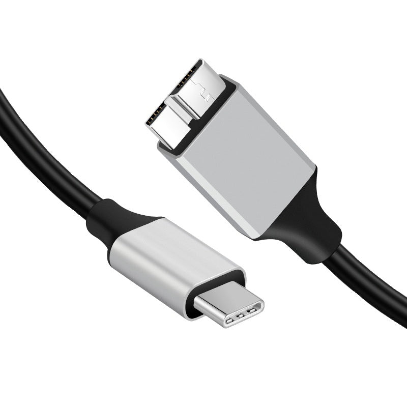 USB-C to Micro-B 3.0 Cable 5Gbps External Hard Drive Data Cord Compatible with HDD Enclosures Laptops Tablets MacBooks