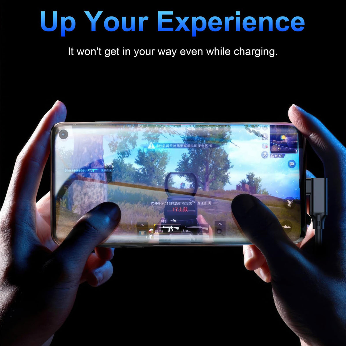 Right Angle USB C Extension Cable 90 Degree Type C Male to Female Extender Cord 240W 5A PD 20Gbps 8K 60Hz Video for MacBook iPad Steam Deck PSVR2 Dell