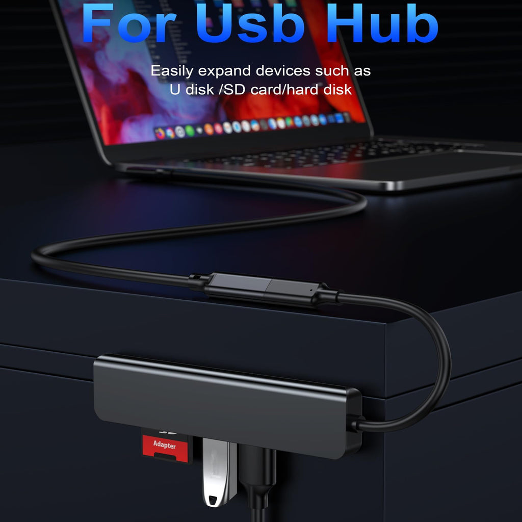 Right Angle USB C Extension Cable 90 Degree Type C Male to Female Extender Cord 240W 5A PD 20Gbps 8K 60Hz Video for MacBook iPad Steam Deck PSVR2 Dell