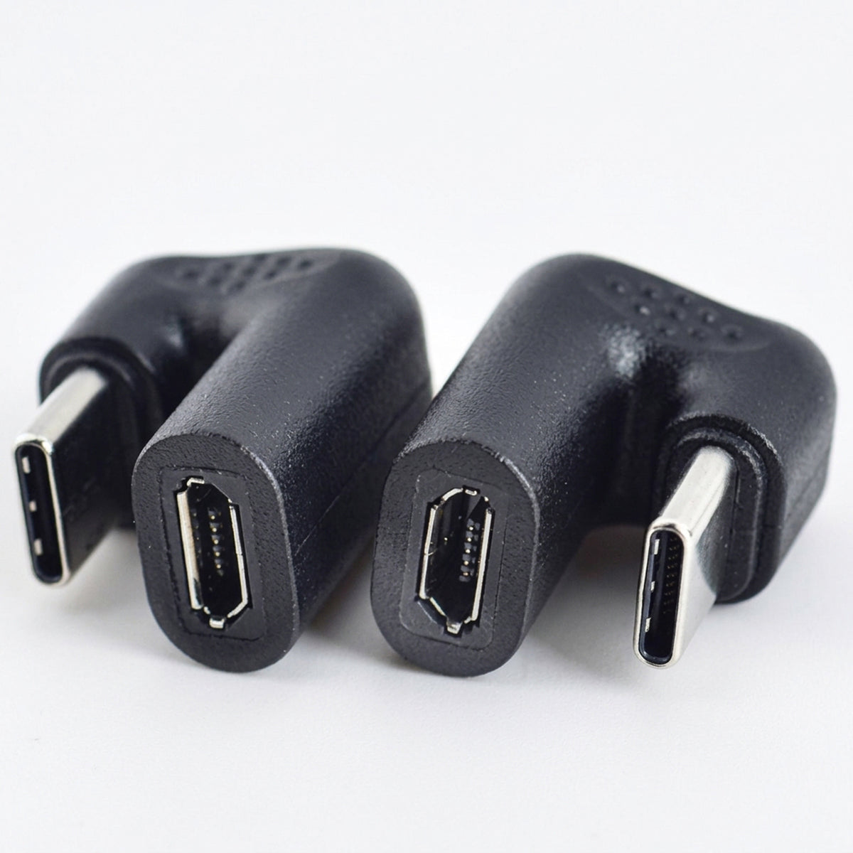 180 Degree USB C to Micro USB Adapter U Shaped Type C Male to Micro USB Female Data Sync Charging Converter for Samsung Galaxy S9 MacBook Google Pixel
