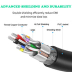 USB 3.0 Extension Cable Type A Male to Female 5Gbps USB Extender Cord for Computer TV Mouse Keyboard Printer Webcam PS4 VR 30cm to 5m