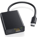 Micro USB to RJ45 Ethernet Adapter 10 100Mbps Wired LAN Network Converter with Power Port for Fire TV Stick 4K Chromecast Ultra Google Home Mini Roku
