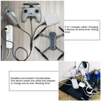 USB-C Splitter Cable 1 Female to 3 Male Y Splitter 30cm Charge Three USB-C Devices Simultaneously for Phone Tablet Earbuds Smart Watch