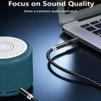 3.5mm Male to 6.35mm Female Audio Adapter 1/8 Male to 1/4 Female Stereo Headphone Jack Converter 6.5mm to 3.5mm TRS Plug for PC Speaker Amp Guitar Piano