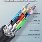 USB 3.0 Type A to Micro-B Cable 5Gbps Fast Data Transfer Cord Compatible with External Hard Drive HDD Camera Galaxy S5 Note 3