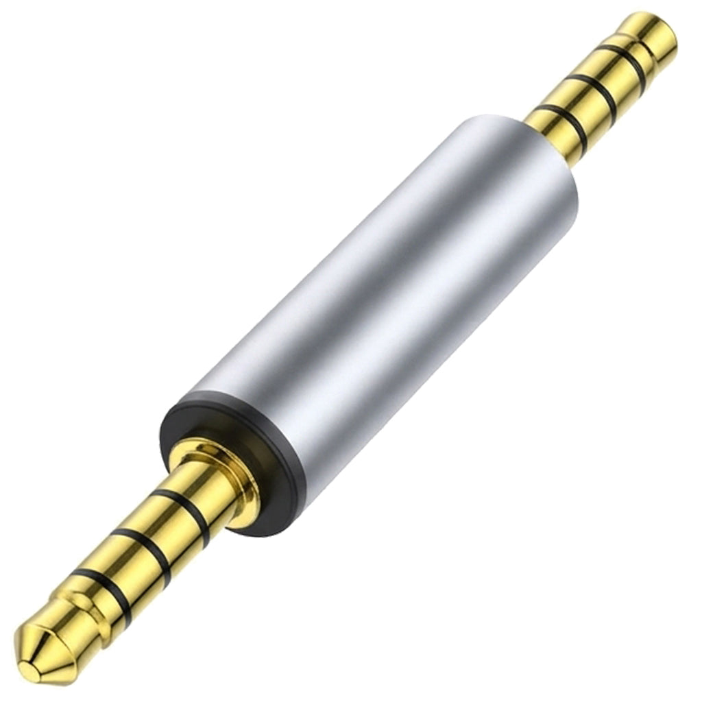 3.5mm TRRS Audio Adapter 1 8 Inch 4 Pole Stereo Mic Coupler Gold Plated Male to Male Male to Female Female to Female 90 Degree Aux Connector