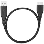 47CM USB 3.0 Type A to Micro-B Cable 5Gbps External Hard Drive Cord Compatible with WD Seagate Toshiba Samsung LaCie