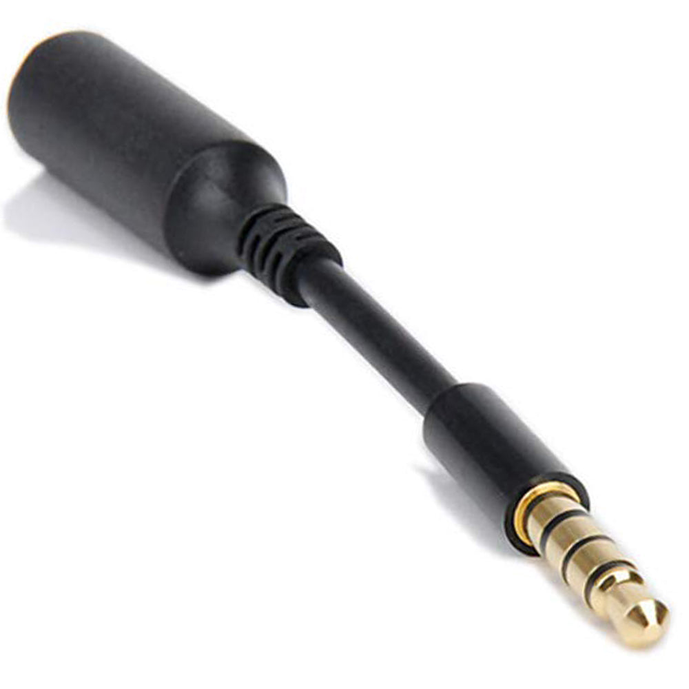3.5mm Audio Extension Cable 3 Inch Short TRRS 4 Pole Male to Female Aux Cord Headphone Mic Extender for Bulky Phone Case Car PC Laptop Gaming Headset
