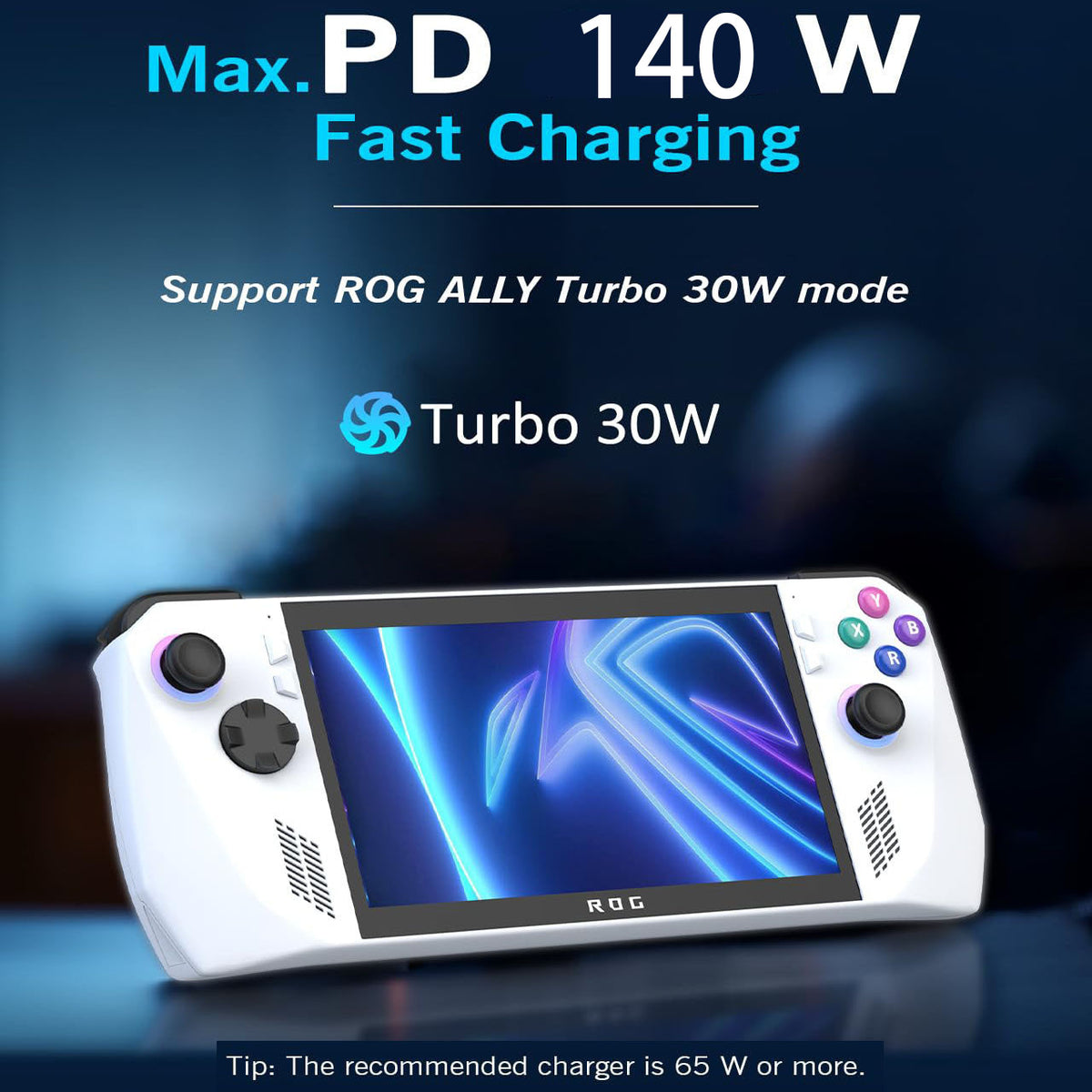 USB-C 180° U-Shape Adapter Wide Gap 13.5mm – 20Gbps 140W LED Indicator 8K@60Hz Male to Female for Laptop Tablet Gaming Handheld Console