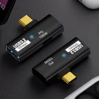 2-in-1 USB C to USB 3.2 Adapter with 100W Charging Port Thunderbolt 4/3 OTG Converter for Rog Ally Steam Deck Quest 2 iPhone 15 Series iPad MacBook Not Support Video