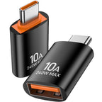 USB C to USB Adapter USB 3.0 5Gbps OTG Type C Male to USB A Female for iPhone 17 16 15 MacBook iPad Samsung Galaxy Connect USB Drive Mouse Keyboard