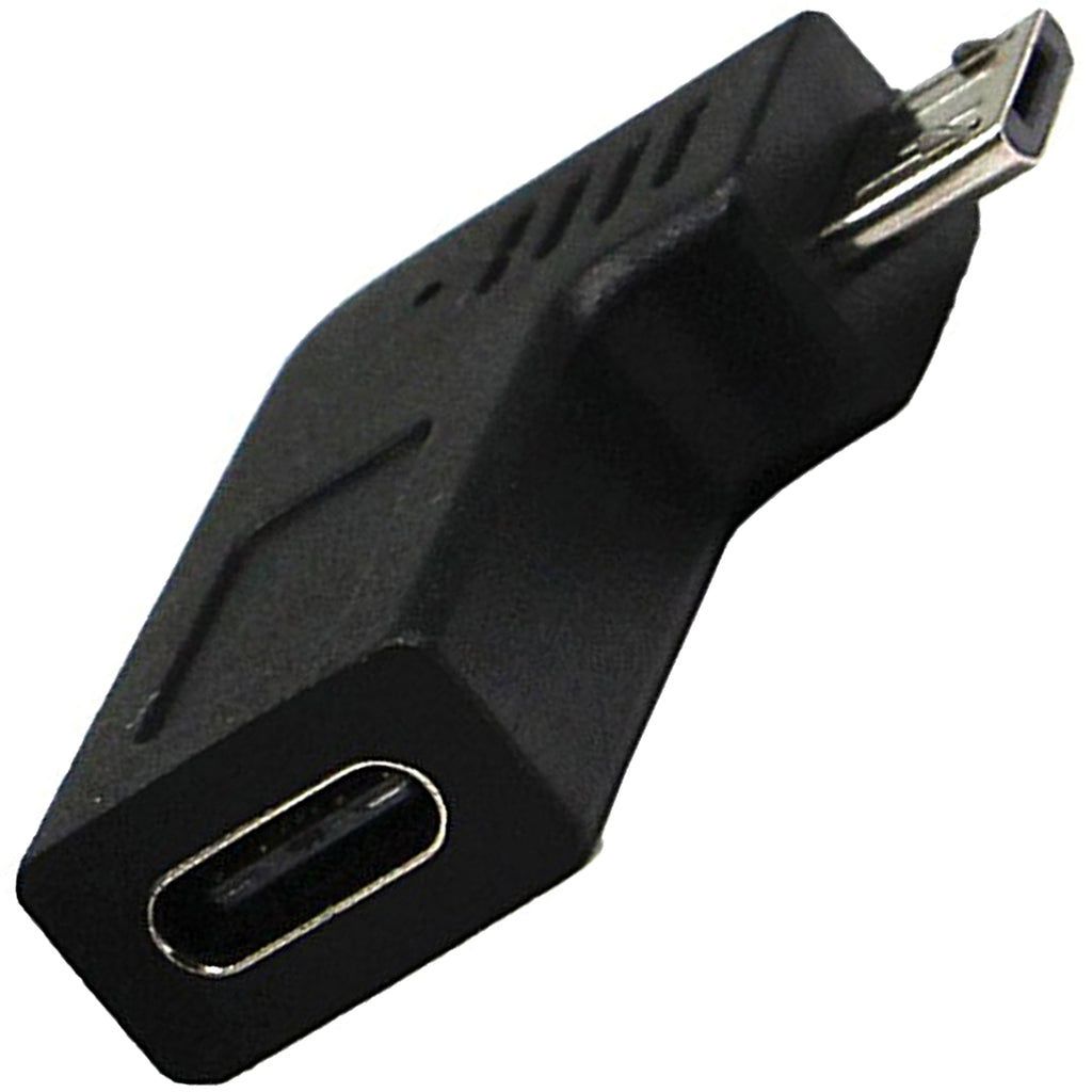 Micro USB Male to USB C Female Adapter 480Mbps Data Sync Charging Converter 56K Resistor Left Right 90 Degree Straight for Galaxy S7 Kindle Fire