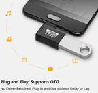 USB 3.2 10Gbps 90 Degree USB C Male to USB A Female USB A Male to USB C Female OTG Adapter 5V 3A for Laptop PC Card Reader Flash Drive