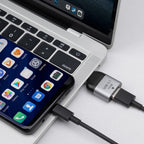 USB C Male to USB A 3.1 Female OTG Adapter 10Gbps 5V 3A for iPhone 15 16 iPad MacBook Dell XPS