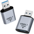 USB 3.1 Type A Male to Female Adapter 10Gbps 5V 3A Straight Extender for PC Laptop USB Flash Drive Mouse Keyboard
