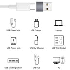 USB to USB C Adapter 3A Fast Charging USB A Male to Type C Female Converter Zinc Alloy OTG Connector for iPhone 16 15 14 iPad Car Charger Wall Charger Power Bank PC Laptop