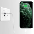 USB to USB C Adapter 3A Fast Charging USB A Male to Type C Female Converter Zinc Alloy OTG Connector for iPhone 16 15 14 iPad Car Charger Wall Charger Power Bank PC Laptop