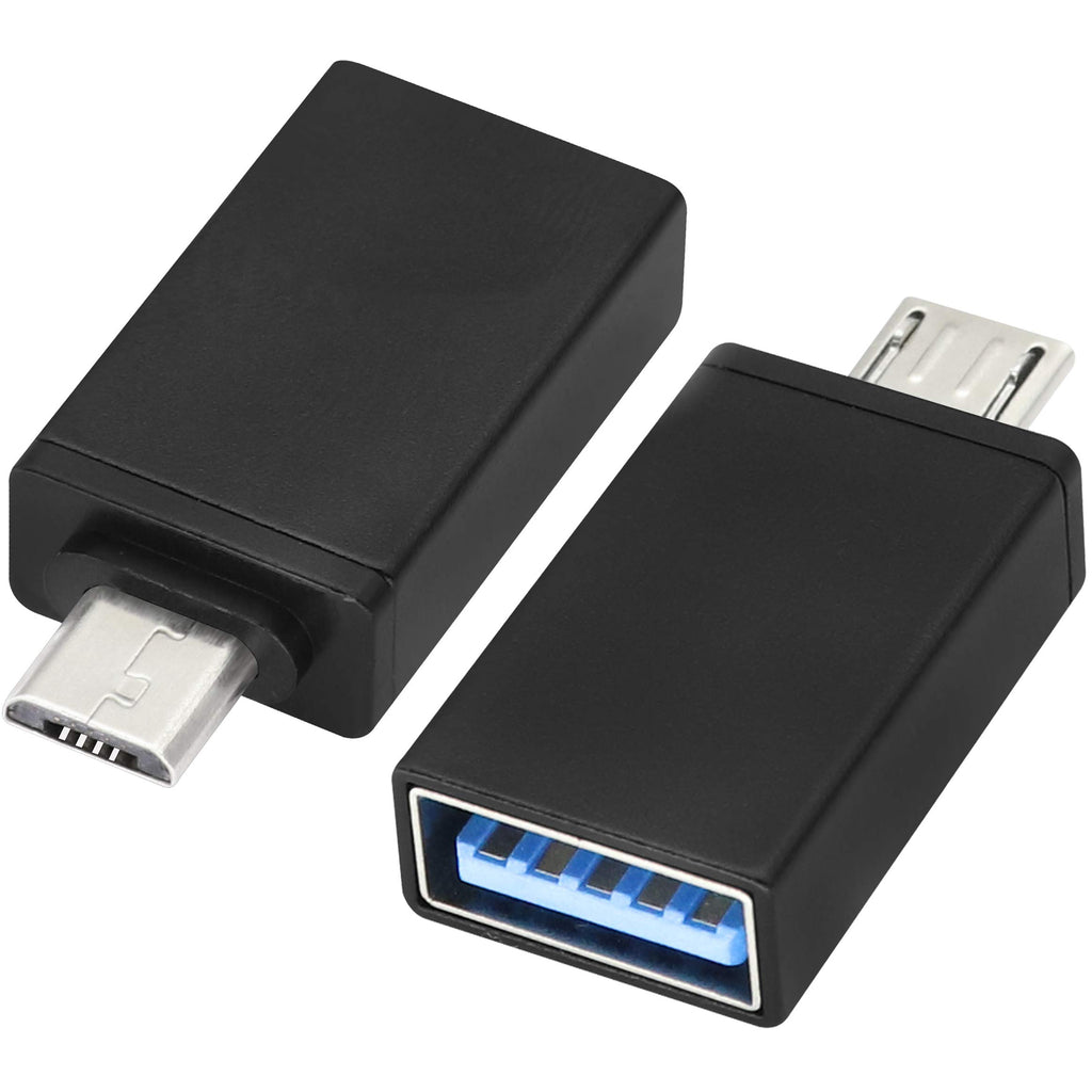 Micro USB to USB 3.0 Female OTG Adapter Aluminum Alloy Connector for Android Smartphones and Tablets