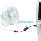 USB Extension Cable with On Off Switch Inline Rocker Power Adapter 22AWG for LED Desk Lamp Fan Drive Recorder