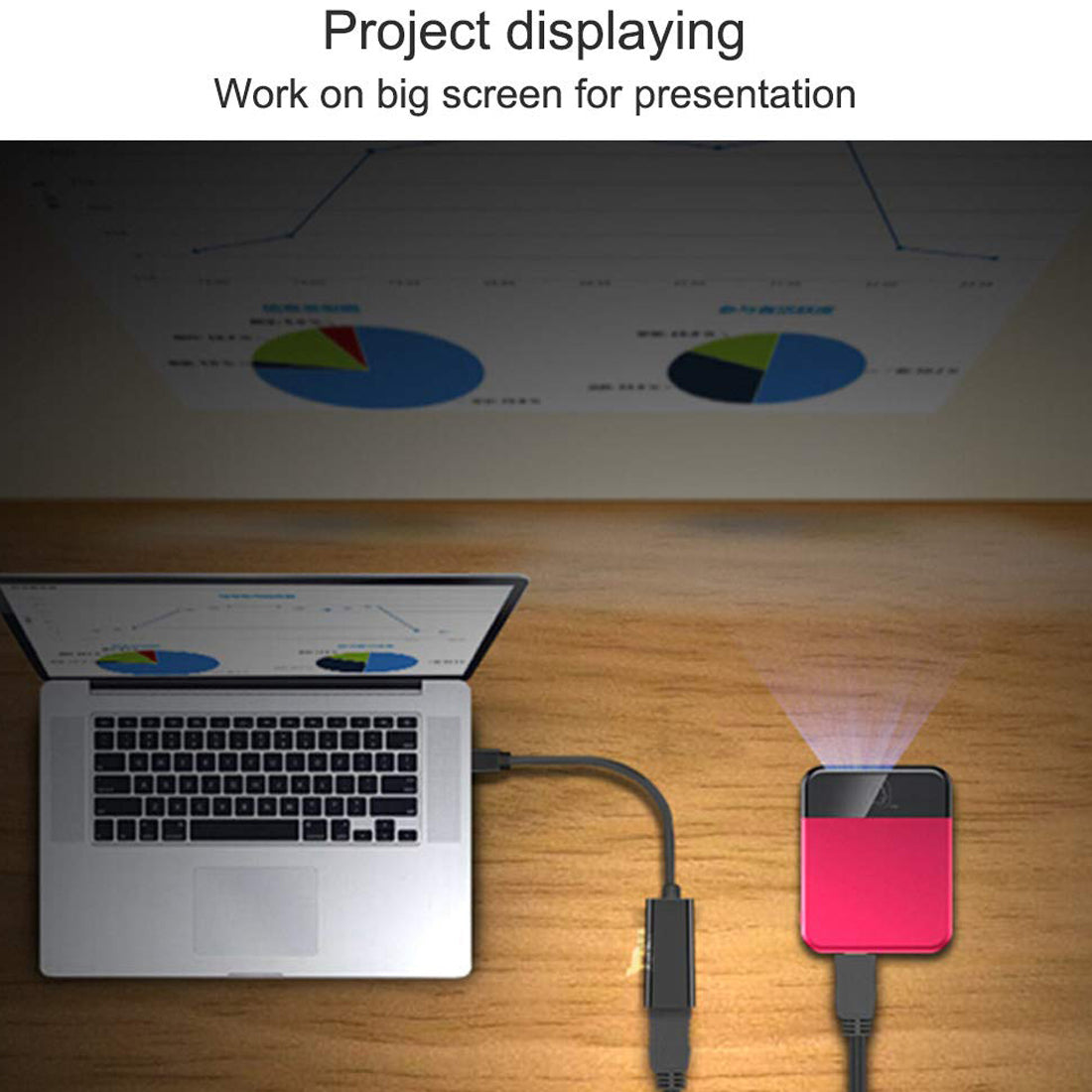 Mini DisplayPort to HDMI Adapter 1080P Mini DP Thunderbolt 2 to HDMI Converter for MacBook Surface Pro ThinkPad Dell XPS HDTV Monitor Projector