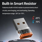 USB A to USB C Adapter 200W Fast Charging 480Mbps Data Transfer Aluminum USB C Female to Male Converter for iPhone 16 15 Samsung Galaxy Google Pixel