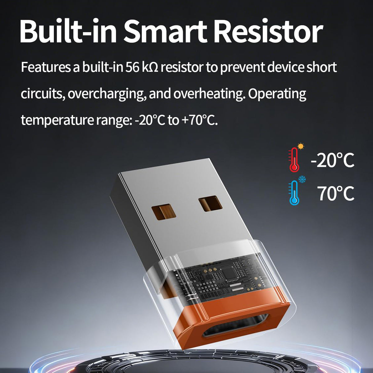 USB A to USB C Adapter 200W Fast Charging 480Mbps Data Transfer Aluminum USB C Female to Male Converter for iPhone 16 15 Samsung Galaxy Google Pixel