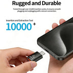 USB C to USB 3.2 Adapter 10Gbps Type C Male to USB A Female OTG Converter 120W 6A Fast Charging Aluminum Dongle for iPhone 16 15 iPad MacBook PC Flash Drive