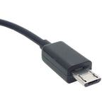 Micro USB OTG Hub Adapter Cable 3 Port USB 2.0 Splitter with Power Charging Port and Switch for Fire TV Stick 4K Chromecast Android TV Box Tablet Flash Drive