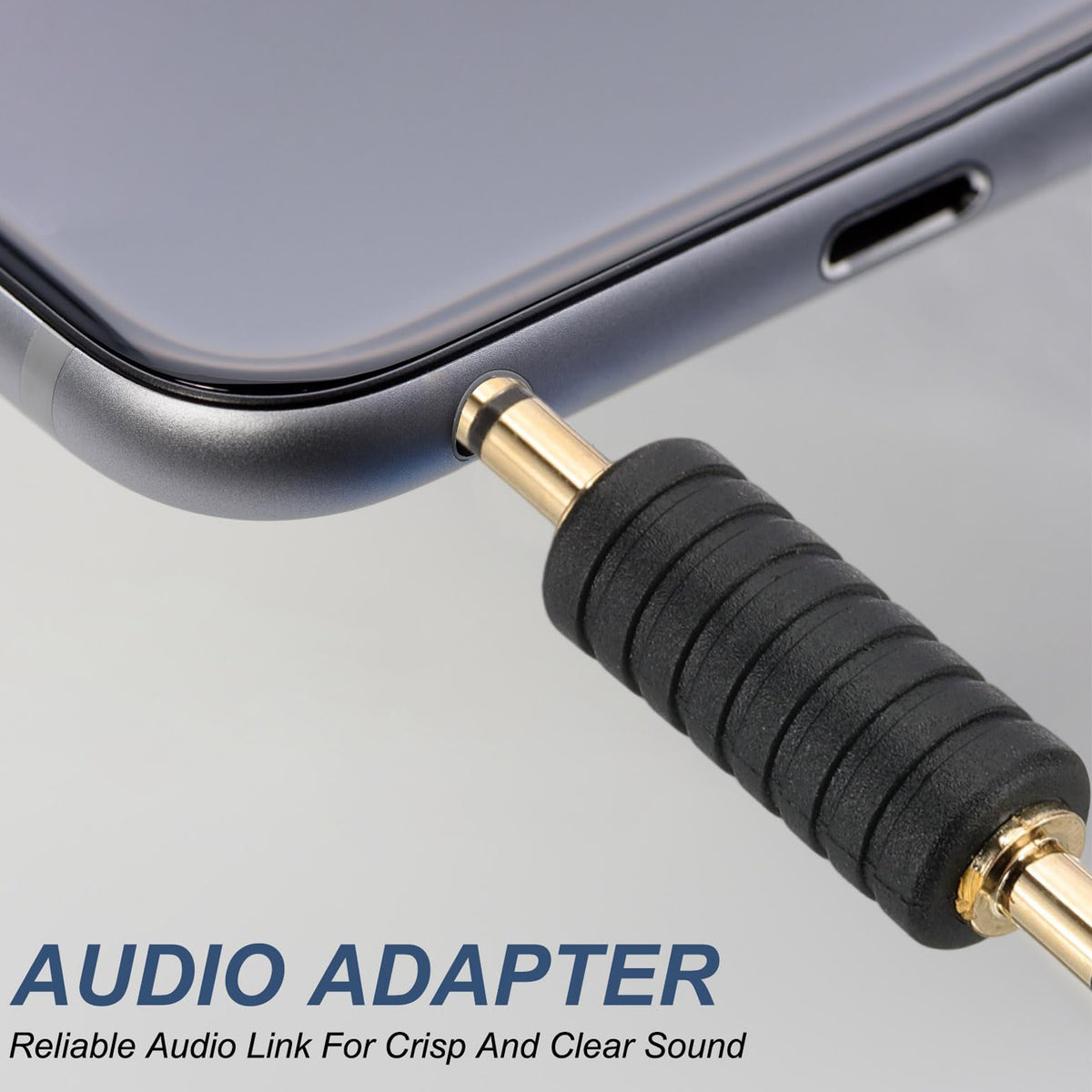 3.5mm Male to Male Audio Adapter 1/8 Inch TRS Stereo Coupler AUX Cable Joiner Gender Changer Connector Gold Plated for Speaker PC Laptop Headphone MP3