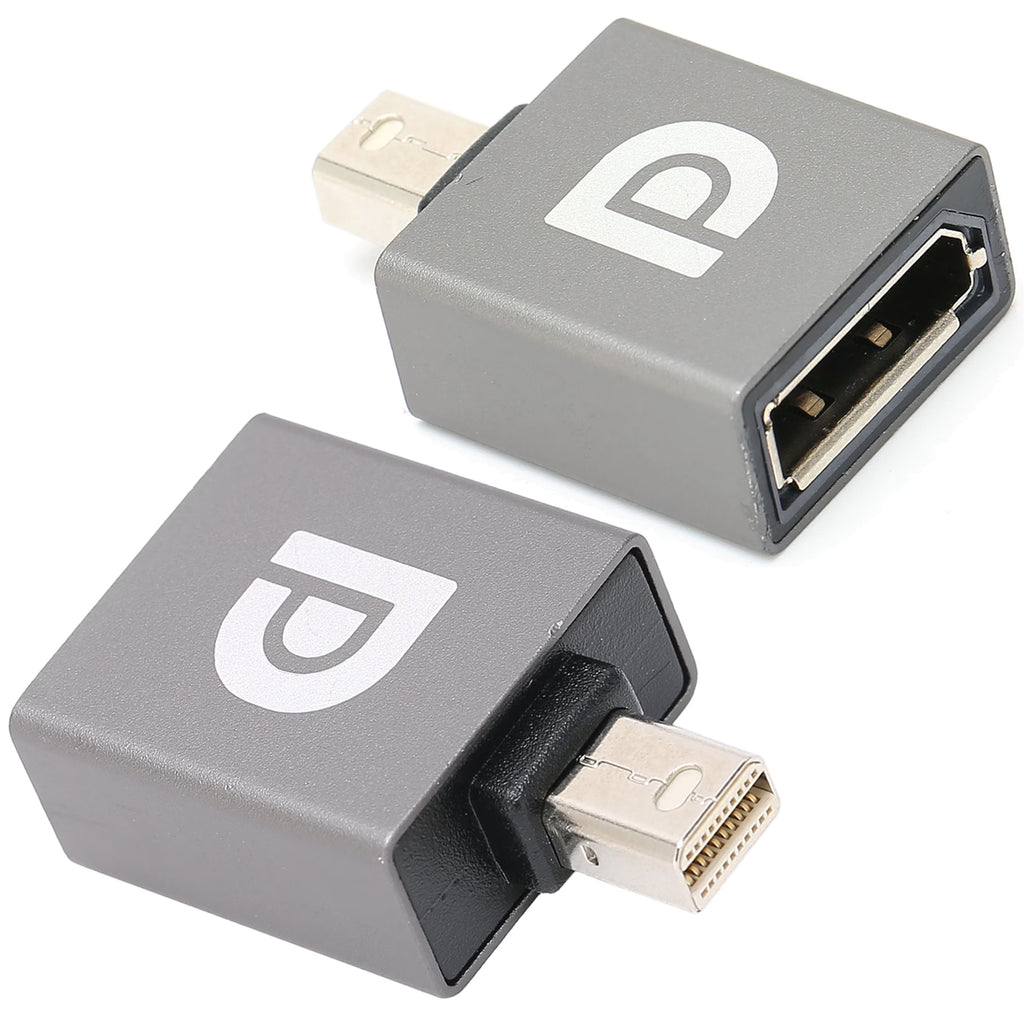 Mini DisplayPort to DisplayPort Adapter 8K 60Hz 4K 144Hz Mini DP Male to DP 1.4 Female Converter HDR Video Extender for PC Laptop Monitor Projector