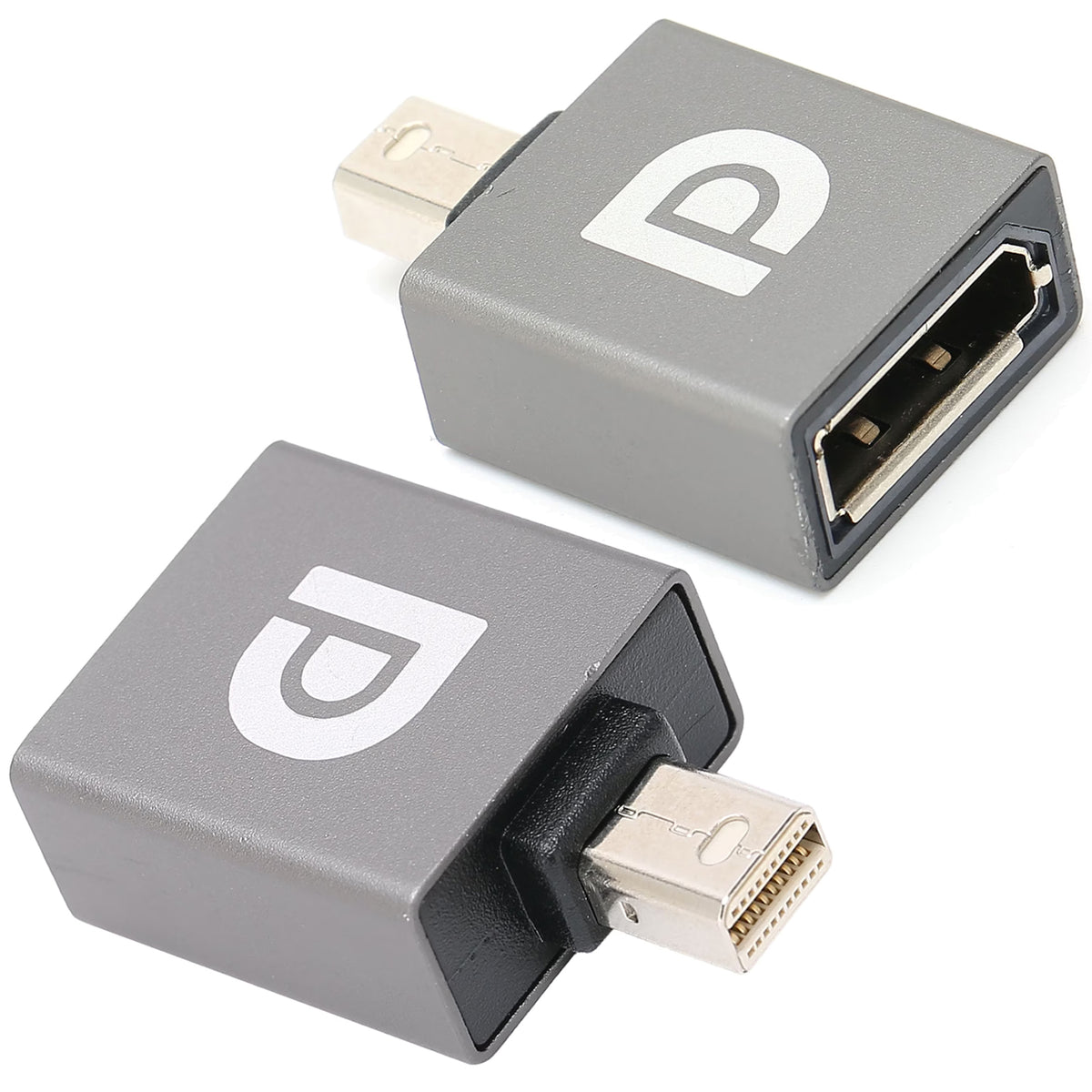 Mini DisplayPort to DisplayPort Adapter 8K 60Hz 4K 144Hz Mini DP Male to DP 1.4 Female Converter HDR Video Extender for PC Laptop Monitor Projector
