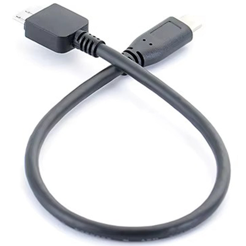 30CM USB-C to Micro-B Cable 5Gbps External Hard Drive Data Cord Compatible with MacBooks Laptops HDD Enclosures
