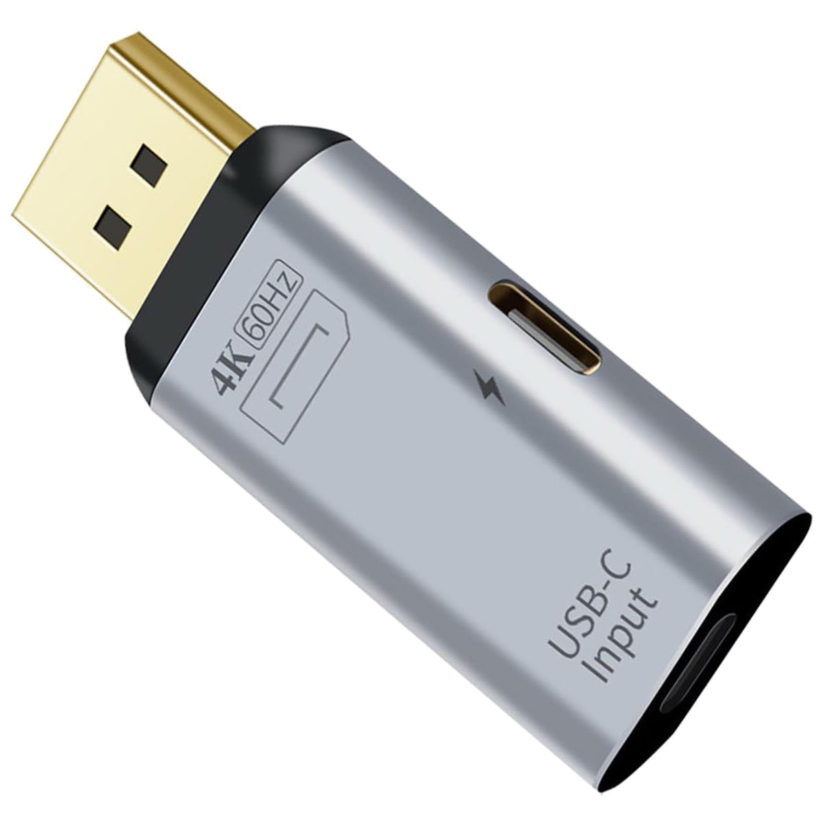 USB C to DisplayPort Adapter 4K 60Hz Type C Female to DP Male Video Converter with PD Charging Port for MacBook Pro XPS Surface Galaxy Monitor Projector