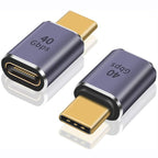 USB C Extender Adapter 8K@60Hz & 40Gbps Data USB C Male to Female Extension Adapter 100W Charging Type C Extender Thunderbolt 4 Connector for iPhone MacBook Pro
