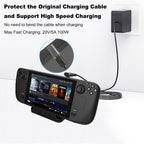 USB-C 90° Right Angle Adapter 100W 40Gbps 8K@60Hz – Aluminum Alloy Male to Female Extender for Laptop Tablet Gaming Handheld Console