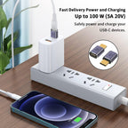 USB C Extender Adapter 8K@60Hz & 40Gbps Data USB C Male to Female Extension Adapter 100W Charging Type C Extender Thunderbolt 4 Connector for iPhone MacBook Pro