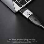 USB C to DisplayPort Adapter 8K 60Hz 4K 144Hz Type C to DP 1.4 Converter Male to Female for MacBook Pro iPad Pro Surface Dell Laptop Monitor Gaming PC