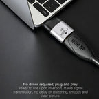 USB C to Mini DisplayPort Adapter 8K 60Hz 4K 144Hz Type C to Mini DP 1.4 Converter Male to Female for MacBook Pro iPad Pro Laptop Monitor Gaming PC